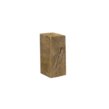 Zahradní obrubník DITON LINIE DŘEVA Palisáda DUB Palisáda D60 / 15 Dub tmavý