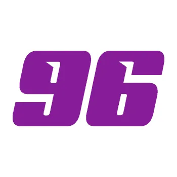 Polep vozidla SAMOLEPKA Startovní číslo 96 typ 6 (14 - fialová) NA AUTO, NÁLEPKA, FÓLIE, POLEP, TUNING, VLASTNÍ TEXT, TISK, AUTOSAMOLEPKY.cz, POLEPY, OBRÁZEK, LOGO, SAMOLEPKY