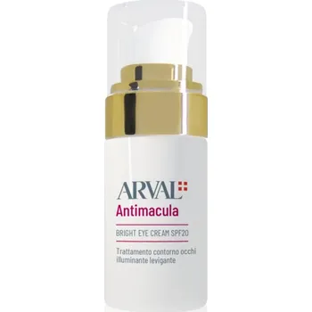 Péče o oční okolí Arval Antimacula Bright Eye Cream SPF 20 rozjasňující oční krém s vyhlazujícím efektem 15 ml