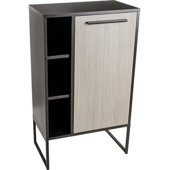 Koupelnový nábytek BAUHAUS Jannik Nízká skříňka, 95 × 55 × 32 cm, dřevotříska, plast 7920333