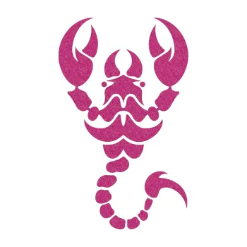 Polep vozidla SAMOLEPKA Štír 005 pravá (90 - Ultra Metalic růžová) NA AUTO, NÁLEPKA, FÓLIE, POLEP, TUNING, VLASTNÍ TEXT, TISK, AUTOSAMOLEPKY.cz, POLEPY, OBRÁZEK, LOGO, SAMOLEPKY