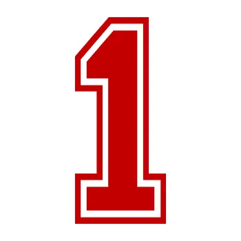 Polep vozidla Startovní číslo 1 typ 4 (18 - tmavě červená) SAMOLEPKA NA AUTO, NÁLEPKA, FÓLIE, POLEP, TUNING, VLASTNÍ TEXT, TISK, AUTOSAMOLEPKY.cz, POLEPY, OBRÁZEK, LOGO, 3D STICKERS