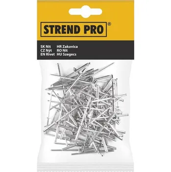 Nýt Strend Pro trhací nýty 4x12mm, DIN7337, bal. 50ks