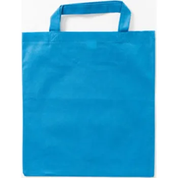 Printwear Netkaná taška s krátkými uchy XT013 Light Blue -ca. Pantone 2995U-HKS 40 ca. 38 x 42 cm
