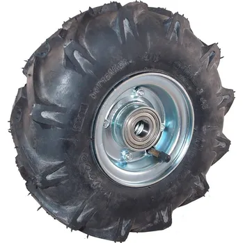 Pojezdové kolečko Nafukovací kolo na půleném pozinkovaném disku NB 300 GLV-TS-šípový -90x17mm 17561046