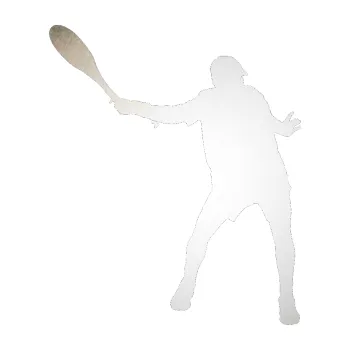 Polep vozidla Tenista 013 levá (82 - odrazková reflexní bílá) SAMOLEPKA NA AUTO, NÁLEPKA, FÓLIE, POLEP, TUNING, VLASTNÍ TEXT, TISK, AUTOSAMOLEPKY.cz, POLEPY, OBRÁZEK, LOGO, 3D STICKERS