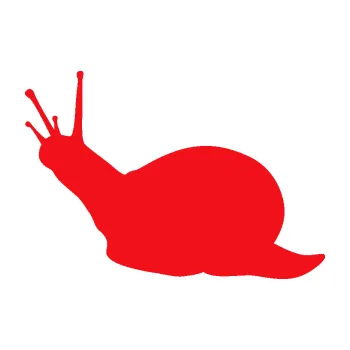 Samolepící dekorace SAMOLEPKA Šnek 002 levá (10 - červená) NA AUTO, NÁLEPKA, FÓLIE, POLEP, TUNING, VLASTNÍ TEXT, TISK, AUTOSAMOLEPKY.cz, POLEPY, OBRÁZEK, LOGO, SAMOLEPKY