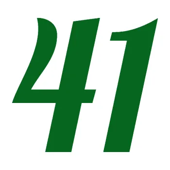 Polep vozidla Startovní číslo 41 typ 3 (20 - tmavě zelená) SAMOLEPKA NA AUTO, NÁLEPKA, FÓLIE, POLEP, TUNING, VLASTNÍ TEXT, TISK, AUTOSAMOLEPKY.cz, POLEPY, OBRÁZEK, LOGO, 3D STICKERS