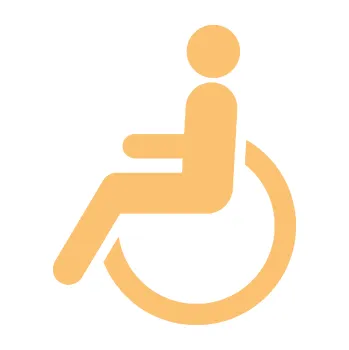 samolepka Vozíčkář 002 invalida - levá (08 - béžová) SAMOLEPKA NA AUTO, NÁLEPKA, FÓLIE, POLEP, TUNING, VLASTNÍ TEXT, TISK, AUTOSAMOLEPKY.cz, POLEPY, OBRÁZEK, LOGO, 3D STICKERS