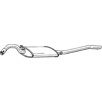 Tlumič výfuku Zadní tlumič výfuku BOSAL 279-407