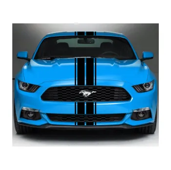 Polep vozidla Viper pruhy dvojité 1,5 cm + 8 cm + 8 cm + 1,5 cm (01 - černá) SAMOLEPKA NA AUTO, NÁLEPKA, FÓLIE, POLEP, TUNING, VLASTNÍ TEXT, TISK, AUTOSAMOLEPKY.cz, POLEPY, OBRÁZEK, LOGO, 3D STICKERS