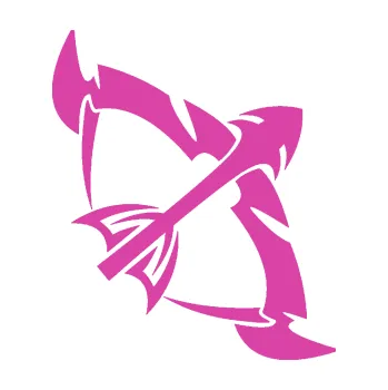 Samolepící dekorace SAMOLEPKA Střelec 003 pravá (16 - růžová) NA AUTO, NÁLEPKA, FÓLIE, POLEP, TUNING, VLASTNÍ TEXT, TISK, AUTOSAMOLEPKY.cz, POLEPY, OBRÁZEK, LOGO, SAMOLEPKY