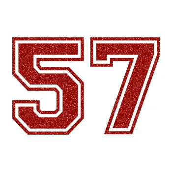 Polep vozidla Startovní číslo 57 typ 4 (86 - Ultra Metalic červená) SAMOLEPKA NA AUTO, NÁLEPKA, FÓLIE, POLEP, TUNING, VLASTNÍ TEXT, TISK, AUTOSAMOLEPKY.cz, POLEPY, OBRÁZEK, LOGO, 3D STICKERS