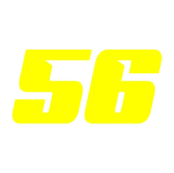Polep vozidla Startovní číslo 56 typ 6 (05 - žlutá citron) SAMOLEPKA NA AUTO, NÁLEPKA, FÓLIE, POLEP, TUNING, VLASTNÍ TEXT, TISK, AUTOSAMOLEPKY.cz, POLEPY, OBRÁZEK, LOGO, 3D STICKERS