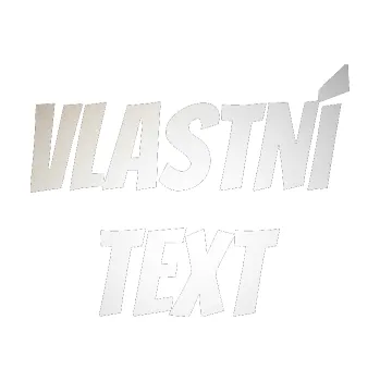 Polep vozidla Vlastní text - Bangers (82 - odrazková reflexní bílá) SAMOLEPKA NA AUTO, NÁLEPKA, FÓLIE, POLEP, TUNING, VLASTNÍ TEXT, TISK, AUTOSAMOLEPKY.cz, POLEPY, OBRÁZEK, LOGO, 3D STICKERS