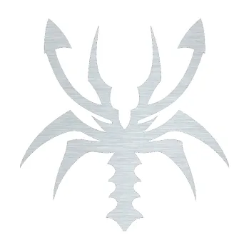 Polep vozidla Štír 014 (61 - škrábaný hliník) SAMOLEPKA NA AUTO, NÁLEPKA, FÓLIE, POLEP, TUNING, VLASTNÍ TEXT, TISK, AUTOSAMOLEPKY.cz, POLEPY, OBRÁZEK, LOGO, 3D STICKERS