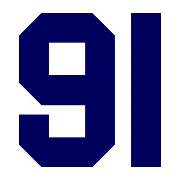 Polep vozidla Startovní číslo 91 (23 - tmavě modrá) SAMOLEPKA NA AUTO, NÁLEPKA, FÓLIE, POLEP, TUNING, VLASTNÍ TEXT, TISK, AUTOSAMOLEPKY.cz, POLEPY, OBRÁZEK, LOGO, 3D STICKERS