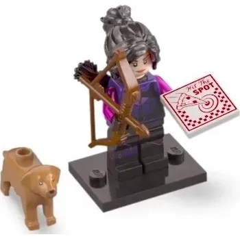 Hračka LEGO® 71039 minifigurky Studio Marvel 2 - 07. Kate Bishop