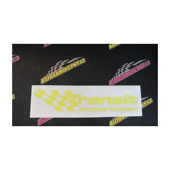 Polep vozidla SAMOLEPKA Transit limited edition levá (10 - červená) NA AUTO, NÁLEPKA, FÓLIE, POLEP, TUNING, VLASTNÍ TEXT, TISK, AUTOSAMOLEPKY.cz, POLEPY, OBRÁZEK, LOGO, SAMOLEPKY