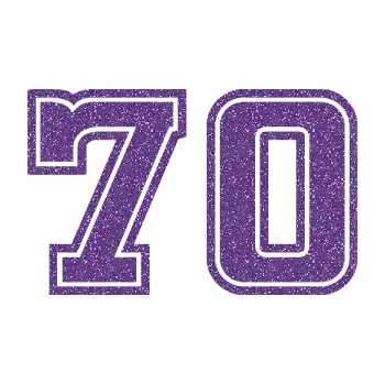 Polep vozidla SAMOLEPKA Startovní číslo 70 typ 5 (87 - Ultra Metalic fialová) NA AUTO, NÁLEPKA, FÓLIE, POLEP, TUNING, VLASTNÍ TEXT, TISK, AUTOSAMOLEPKY.cz, POLEPY, OBRÁZEK, LOGO, SAMOLEPKY