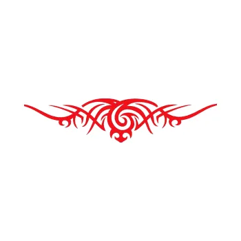 Polep vozidla SAMOLEPKA Tetování 070 (10 - červená) NA AUTO, NÁLEPKA, FÓLIE, POLEP, TUNING, VLASTNÍ TEXT, TISK, AUTOSAMOLEPKY.cz, POLEPY, OBRÁZEK, LOGO, SAMOLEPKY