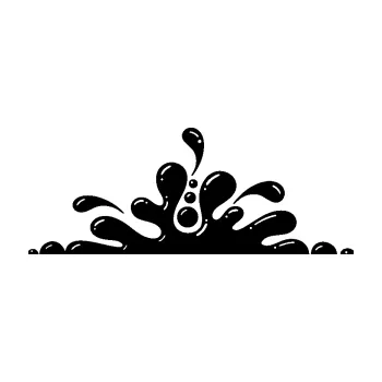 Samolepící dekorace SAMOLEPKA Stékající skvrna 003 levá kaňka (01 - černá) NA AUTO, NÁLEPKA, FÓLIE, POLEP, TUNING, VLASTNÍ TEXT, TISK, AUTOSAMOLEPKY.cz, POLEPY, OBRÁZEK, LOGO, SAMOLEPKY