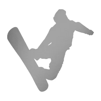 Samolepicí dekorace na vozidlo Snowboard 020 pravá (42 - stříbrná metalíza) SAMOLEPKA NA AUTO, NÁLEPKA, FÓLIE, POLEP, TUNING, VLASTNÍ TEXT, TISK, AUTOSAMOLEPKY.cz, POLEPY, OBRÁZEK, LOGO, 3D STICKERS