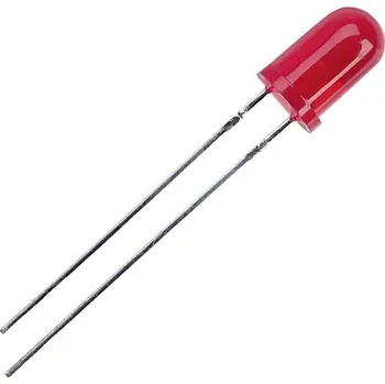 Dioda Kingbright LED s vývody červená kulatý 5 mm 1800 mcd 30 ° 30 mA 2.1 V