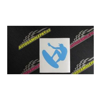 Polep vozidla SAMOLEPKA Surfař 003 levá (17 - šedá) NA AUTO, NÁLEPKA, FÓLIE, POLEP, TUNING, VLASTNÍ TEXT, TISK, AUTOSAMOLEPKY.cz, POLEPY, OBRÁZEK, LOGO, SAMOLEPKY