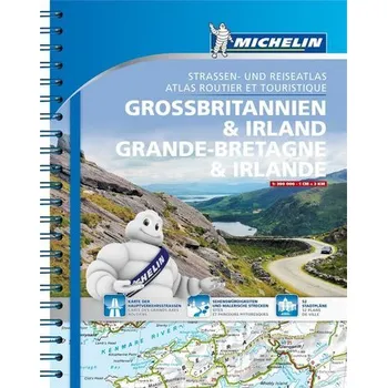 Michelin Straßenatlas Großbritannien & Irland mit Spiralbindung