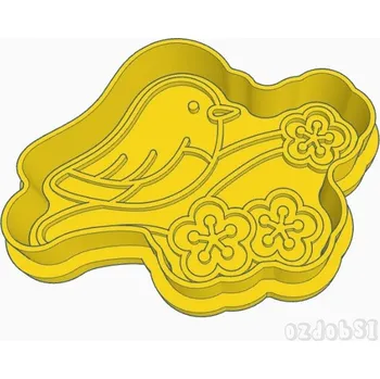 Vykrajovátko Ptáček - dvoudílné vykrajovátko