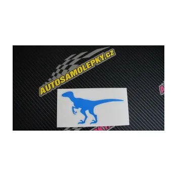 Samolepící dekorace SAMOLEPKA Velociraptor 001 levá (10 - červená) NA AUTO, NÁLEPKA, FÓLIE, POLEP, TUNING, VLASTNÍ TEXT, TISK, AUTOSAMOLEPKY.cz, POLEPY, OBRÁZEK, LOGO, SAMOLEPKY