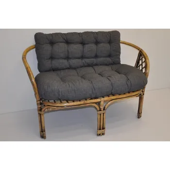 Podsedák Nábytek PEGAS Polstr na lavici Bahama tmavě šedý melír typ PL