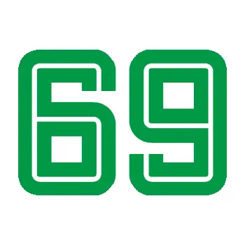 Polep vozidla Startovní číslo 69 typ 7 (12 - zelená) SAMOLEPKA NA AUTO, NÁLEPKA, FÓLIE, POLEP, TUNING, VLASTNÍ TEXT, TISK, AUTOSAMOLEPKY.cz, POLEPY, OBRÁZEK, LOGO, 3D STICKERS