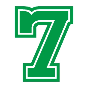 Polep vozidla Startovní číslo 7 typ 5 (12 - zelená) SAMOLEPKA NA AUTO, NÁLEPKA, FÓLIE, POLEP, TUNING, VLASTNÍ TEXT, TISK, AUTOSAMOLEPKY.cz, POLEPY, OBRÁZEK, LOGO, 3D STICKERS