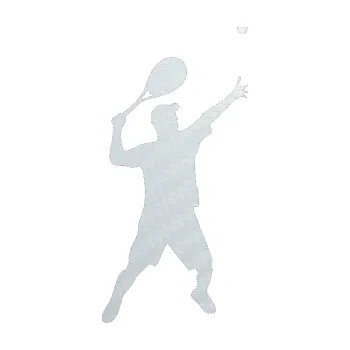 Polep vozidla SAMOLEPKA Tenista 001 pravá (51 - 3D karbon bílý) NA AUTO, NÁLEPKA, FÓLIE, POLEP, TUNING, VLASTNÍ TEXT, TISK, AUTOSAMOLEPKY.cz, POLEPY, OBRÁZEK, LOGO, SAMOLEPKY