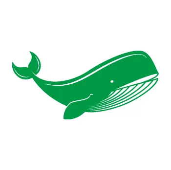 Samolepící dekorace SAMOLEPKA Velryba 001 pravá (12 - zelená) NA AUTO, NÁLEPKA, FÓLIE, POLEP, TUNING, VLASTNÍ TEXT, TISK, AUTOSAMOLEPKY.cz, POLEPY, OBRÁZEK, LOGO, SAMOLEPKY