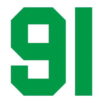 Polep vozidla Startovní číslo 91 (12 - zelená) SAMOLEPKA NA AUTO, NÁLEPKA, FÓLIE, POLEP, TUNING, VLASTNÍ TEXT, TISK, AUTOSAMOLEPKY.cz, POLEPY, OBRÁZEK, LOGO, 3D STICKERS