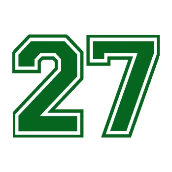 Polep vozidla Startovní číslo 27 typ 4 (20 - tmavě zelená) SAMOLEPKA NA AUTO, NÁLEPKA, FÓLIE, POLEP, TUNING, VLASTNÍ TEXT, TISK, AUTOSAMOLEPKY.cz, POLEPY, OBRÁZEK, LOGO, 3D STICKERS