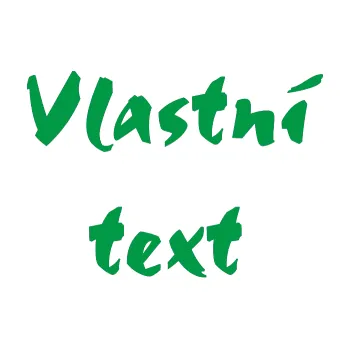 Polep vozidla Vlastní text - Staccato (12 - zelená) SAMOLEPKA NA AUTO, NÁLEPKA, FÓLIE, POLEP, TUNING, VLASTNÍ TEXT, TISK, AUTOSAMOLEPKY.cz, POLEPY, OBRÁZEK, LOGO, 3D STICKERS