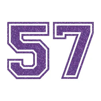 Polep vozidla SAMOLEPKA Startovní číslo 57 typ 4 (87 - Ultra Metalic fialová) NA AUTO, NÁLEPKA, FÓLIE, POLEP, TUNING, VLASTNÍ TEXT, TISK, AUTOSAMOLEPKY.cz, POLEPY, OBRÁZEK, LOGO, SAMOLEPKY