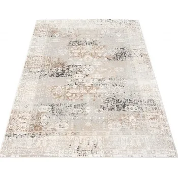 Koberec Makro Abra Moderní kusový koberec IDAHO G549D bílý / béžový Rozměr: 80x150 cm