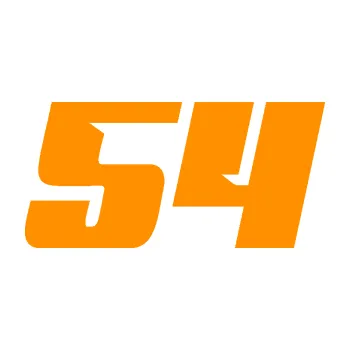 Polep vozidla Startovní číslo 54 typ 6 (06 - oranžová) SAMOLEPKA NA AUTO, NÁLEPKA, FÓLIE, POLEP, TUNING, VLASTNÍ TEXT, TISK, AUTOSAMOLEPKY.cz, POLEPY, OBRÁZEK, LOGO, 3D STICKERS