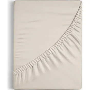 Prostěradlo Bavlněné napínací prostěradlo - latte 80 x 200 cm