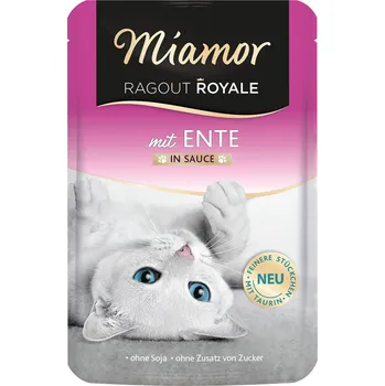 Krmivo pro kočku Miamor Ragout Royale kachna v omáčce 22 × 100 g