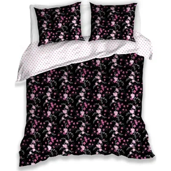 Bytový textil TipTrade s.r.o. Bavlněné povlečení Violeta 140x200 + 70x90 cm