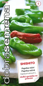 Semeno Dobrá semena Paprika zeleninová Shishito 20 ks