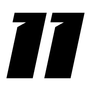 Polep vozidla Startovní číslo 11 typ 6 (01 - černá) SAMOLEPKA NA AUTO, NÁLEPKA, FÓLIE, POLEP, TUNING, VLASTNÍ TEXT, TISK, AUTOSAMOLEPKY.cz, POLEPY, OBRÁZEK, LOGO, 3D STICKERS