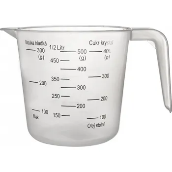 Dóza na potraviny Odměrka UH potisk 0,5 l