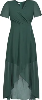 Dámské šaty Karko Monika lahvově zelené